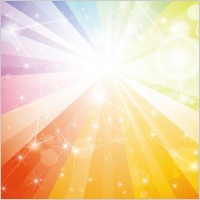 Ranibow Galaxy Free Vector