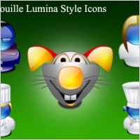 Ratatouille Lumina Style Icons icons pack