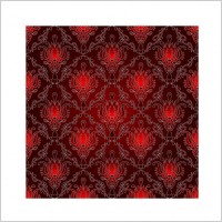 red background pattern vector 4