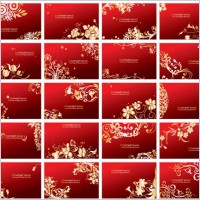 red card pattern vector