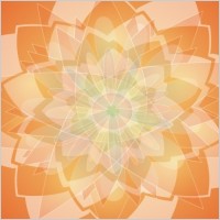 RED FLOWER BACKGROUND VECTOR