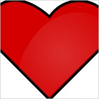 Red Heart clip art