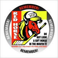 red horse