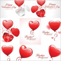 red hot air balloon vector