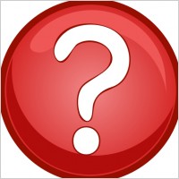 Red Question Mark Circle clip art
