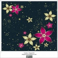 Red Silk Flower 02