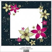 Red Silk Flower 03