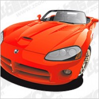 red sports car