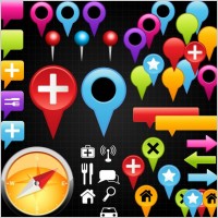 refined icons vector