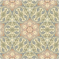 retro floral 03 vector