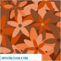 Retro Floral Pattern 1