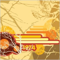 Retro Nature Vector Art