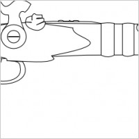 Revolver clip art