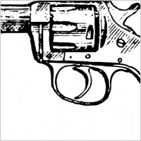 Revolver clip art