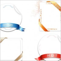 Ribbon Design Vector Graphic