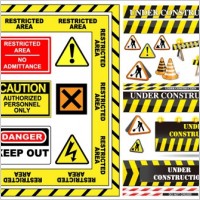 road maintenance icon vector