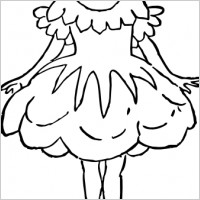 Rose Girl clip art