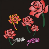 Roses Free vector for free download about (679) Free vector in ai, eps