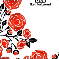 roses vector 4