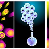 Round three-dimensional vector of chemical elements