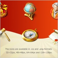 Royal Icon Set icons pack