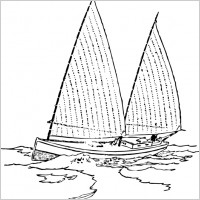 Sailboat clip art