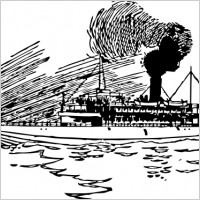 Sailing Boat clip art