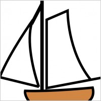 Sailing Boat clip art