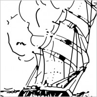 Sailing Ship clip art