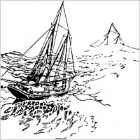 Sailing Ship clip art