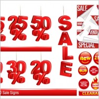 sales decorative icon vector graphic