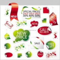 sales promotion tag vector