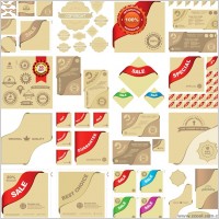 sales related graphic elements vector