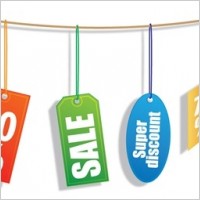 Sales Tags Free Vector