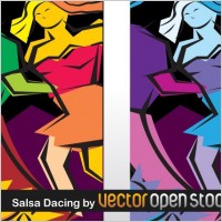 Dancing Girl Vector