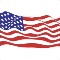 Sample file from USA flags vector pack