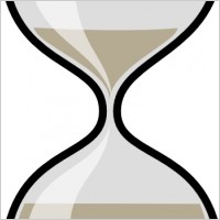 Sand Glass clip art