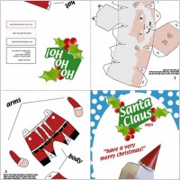 Santa Claus Paper Craft