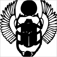Scarab clip art