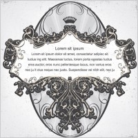scene when europeanstyle lace border vector pattern 5