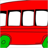 School Bus Vehicle clip art