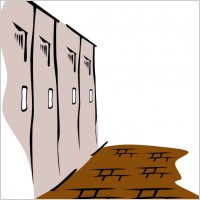 School Hallway clip art