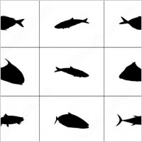 school of fish brush