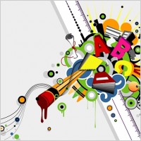 school theme vector