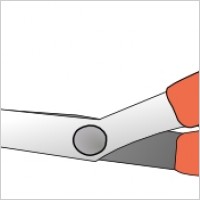 Scissors Closed clip art