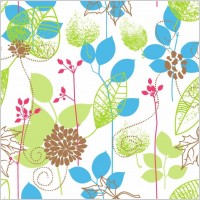 Seamless Floral Design Vector Background