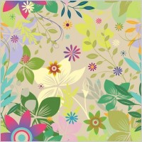 Seamless Floral Vector