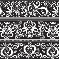 Seamless Lace Vector Patterns