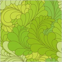 Seamless Ornate Floral Pattern Vector Background