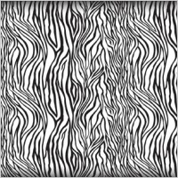 Seamless Zebra Pattern Vector